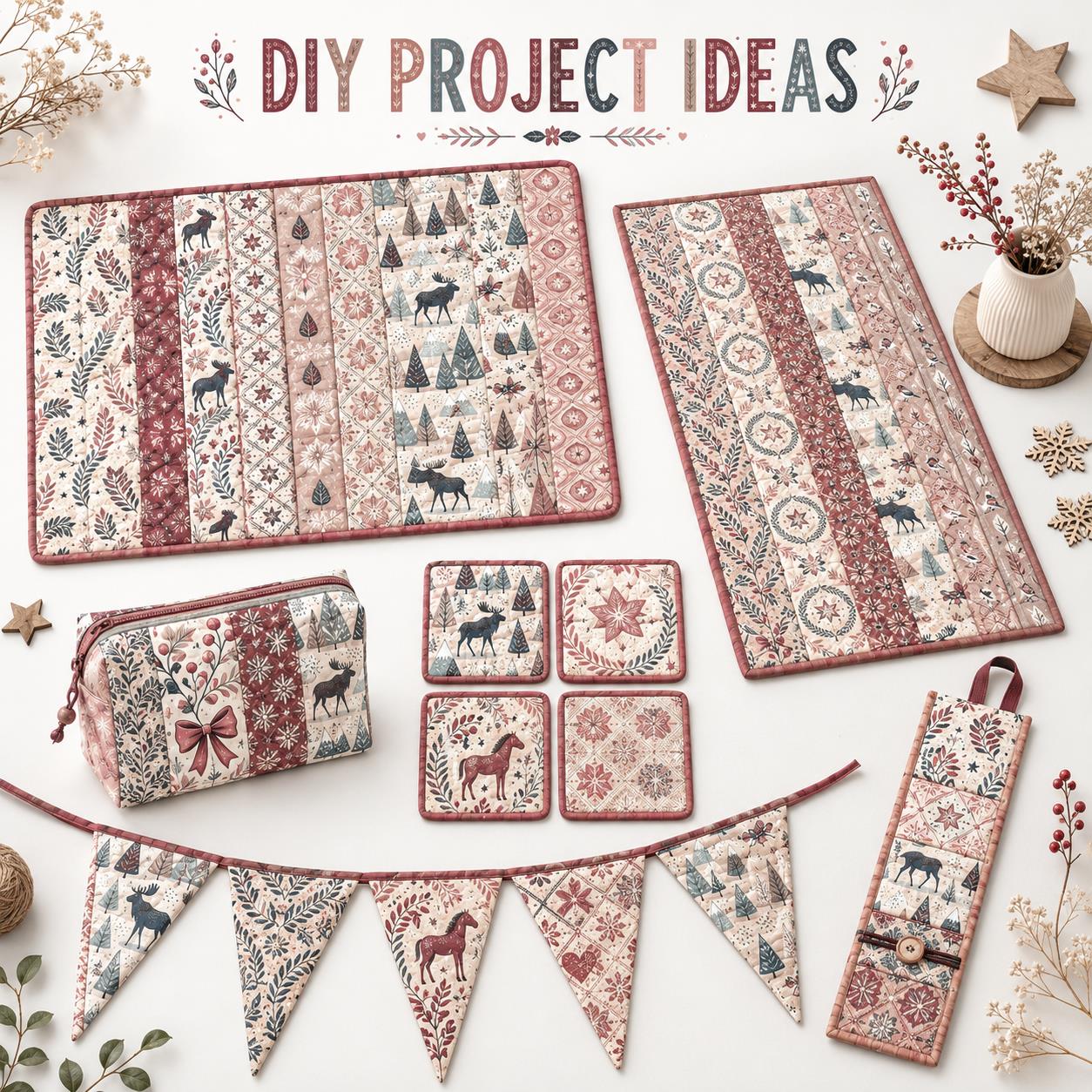 ผ้าเยลลี่โรลลายสโนว์เบิร์ดคริส - Christmas Table Runner บทวิจารณ์และราคา