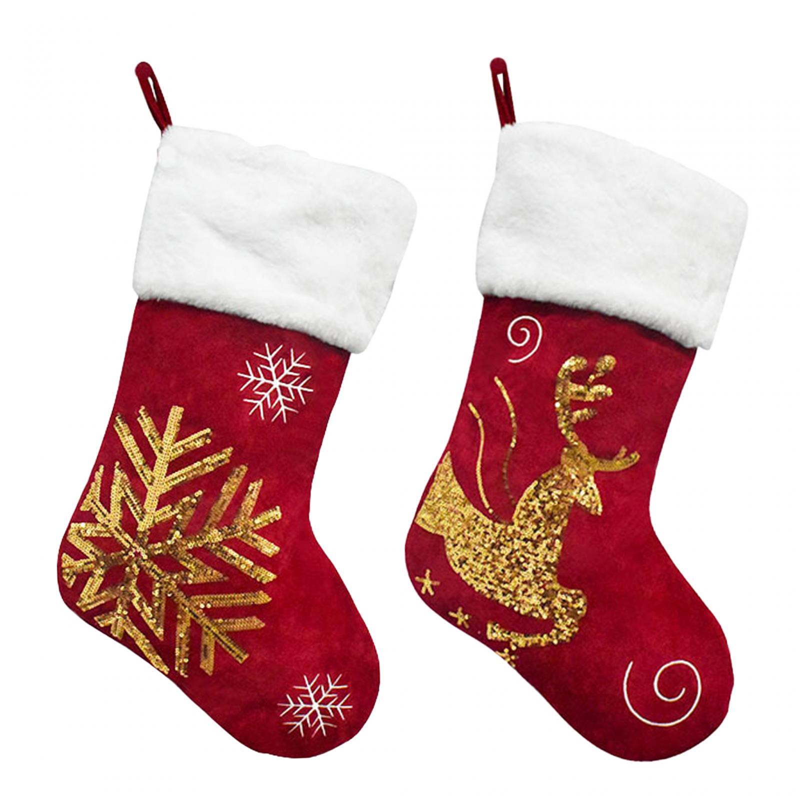 ถุงเท้าคริสต์มาสแบบแขวน, ถุงเท - Christmas Stocking Hanging บทวิจารณ์และราคา