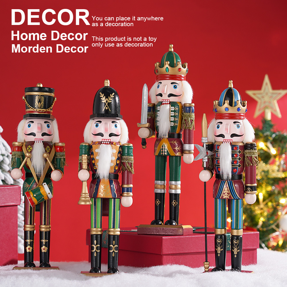 30cm นัทแครกเกอร์ไม้การตกแต่งค - Nutcracker Figurine บทวิจารณ์และราคา