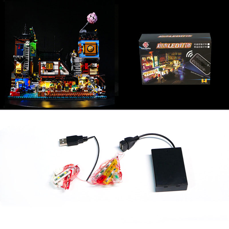 ชุดไฟ LED สำหรับ LEGO 70657 NI - Lego Set City บทวิจารณ์และราคา