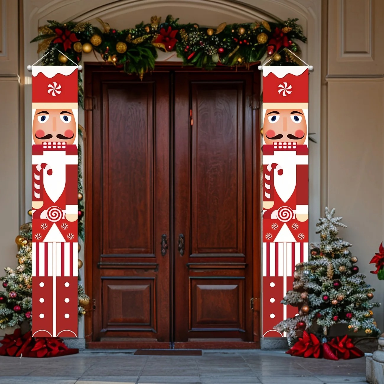 ชุดแบนเนอร์คริสต์มาสลายทหารนัท - Nutcracker Figurine บทวิจารณ์และราคา